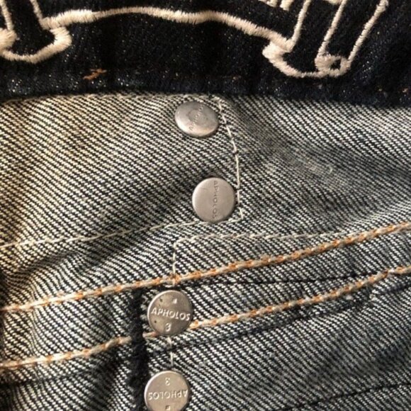 Robin's Jeans black rock n' roll pants size 24 - Picture 6 of 7